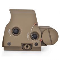 Holosight 555 XPS 2-0 Tan éclairage Rouge et Vert pour rail Picatinny