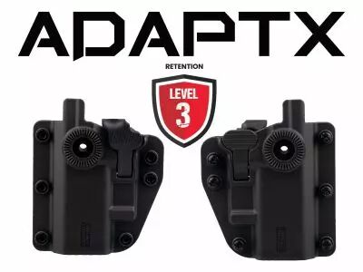 Holster Swiss Arms Polymere ADAPT-X Level 2 ambidextre r�glable Noir