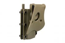 Holster Swiss Arms Polymere ADAPT-X Level 2 ambidextre réglable Ranger Green