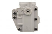 Holster Swiss Arms Polymere ADAPT-X Level 2 ambidextre réglable Urban Grey