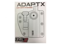 Holster Swiss Arms Polymere ADAPT-X Level 2 ambidextre réglable Urban Grey