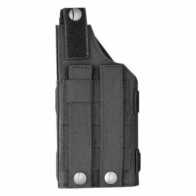 Étui De Pistolet Tactique GK PRO, Tissu Noir, à Ceinture – Parfait Pour L'airsoft Et Le Tir