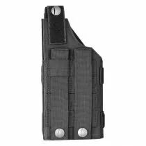 Holster universel nylon fixation MOLLE droitier noir