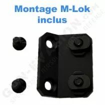 Lampe Skywoods L7019A 1010 lumens RIS & M-Lok avec switch déporté