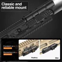 Lampe Skywoods L7019A 1010 lumens RIS & M-Lok avec switch déporté