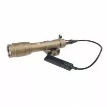 Lampe tactique airsoft M600C SCOUT LIGHT avec interrupteur déporté Tan