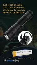 Lampe tactique Skywoods TL1200 Ultra Intense 1200 Lumens