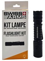 Lampe tactique Swiss Arms 1300 lumens + Montage RIS + Connecteur déporté