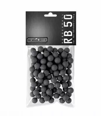 Lot de 100 Billes caoutchouc Cal.50 1,23 g