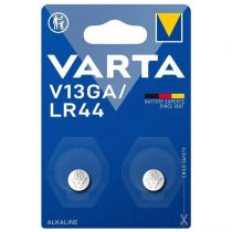 Lot de 2 piles Alkaline Varta 1,5V V13GA-LR44