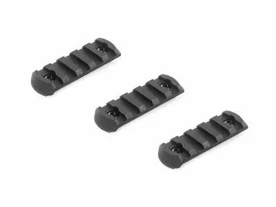 LOT DE 3 RAILS COURTS POUR EMPLACEMENT M-LOK