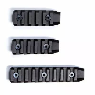 Lot de 3 rails Keymod 2X5 Slots et 1X9 Slots ASG Airsoft