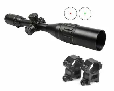 Lunette de vis�e 4-16 x 44 OEYS Illumination rouge et vert avec montage 21 mm