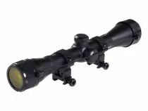 Lunette de vis&eacute;e 4x40 Delta Armory noire avec montages 21 mm