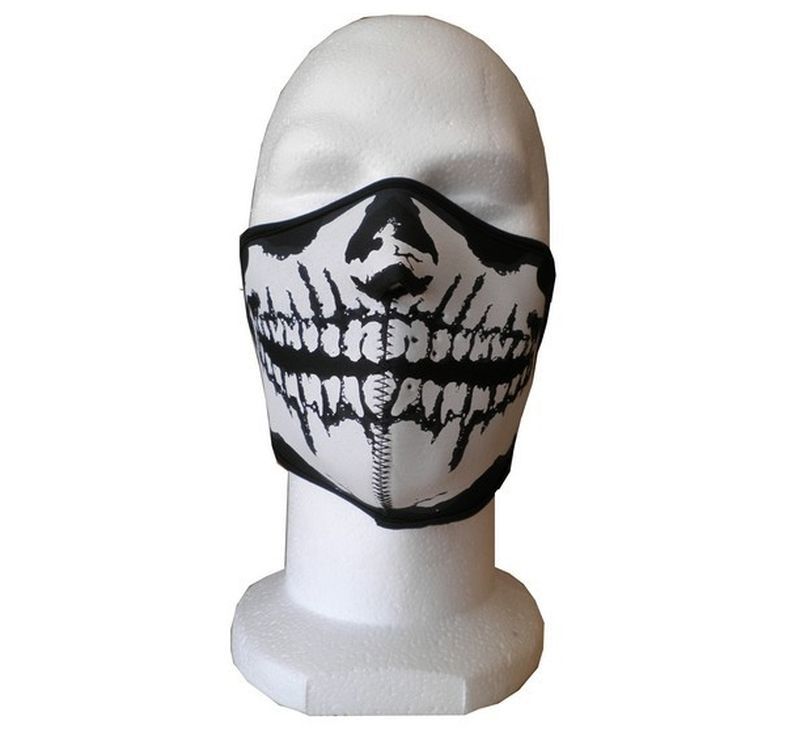 Masque tactique skull Noir