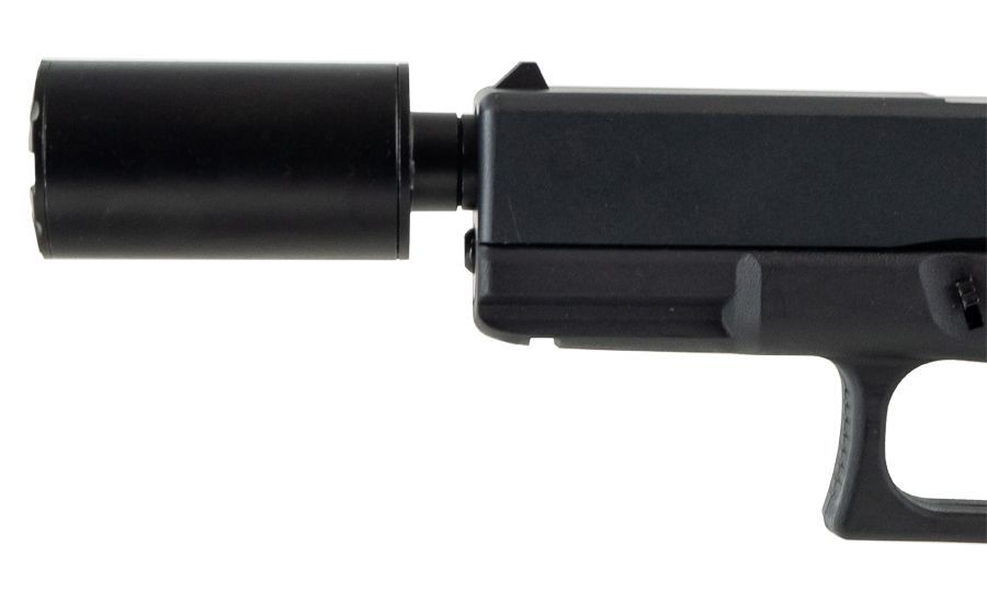 Adaptateur silencieux pour réplique d'airsoft filetage 14 mm antihoraire