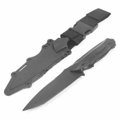 MP Lambo couteau factice entra�nement noir + �tui