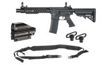 Pack Airsoft Specna Arms SA-C07 CORE Black + Sangle + 2 Attaches + Red-Dot