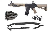 Pack Airsoft Specna Arms SA-C07 CORE Half-Tan + Sangle + 2 Attaches + Red-Dot