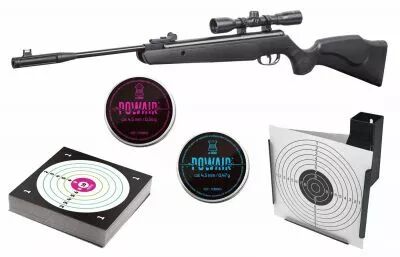 Pack Carabine Remington Express Hunter + Cibles + Porte cible + 2 boites plombs