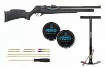 Pack Carabine Snowpeak T-Rex 4,5 PCP + Pompe + Kit entretien + 2 boites plombs