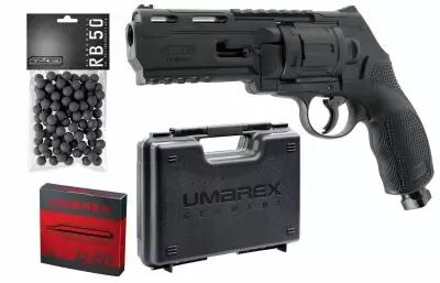 Pack d�fense pr�t � tirer Revolver CO2 Walther T4E TR50 (HDR50) 13 Joules Cal.50