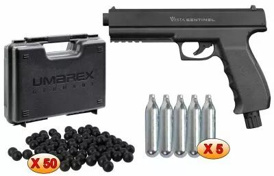 Pack D�fense Vesta Sentinel Cal.50 17J � Kit complet CO2