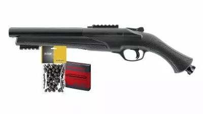 Pack Fusil de d�fense Walther T4E TS68 Gen2 (HDS68) 16J + 100 bbs + 5 CO2