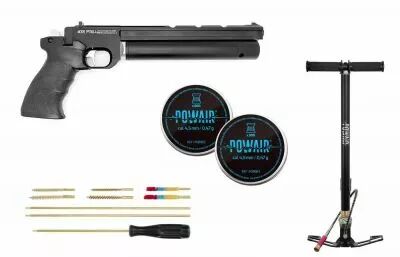 Pack Pistolet PCP Artemis PP700S-A + Pompe + Kit entretien + 2 boites plombs