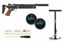 Pack Pistolet PCP Artemis PP750L + Pompe + Kit entretien + 2 boites plombs