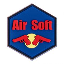 Patch Airsoft Sentinel Gear AIR SOFT RED BULL