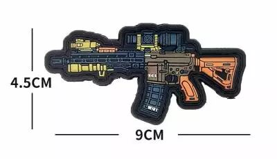 Patch Airsoft velcro H&K FULLY GEARED Delta Armory