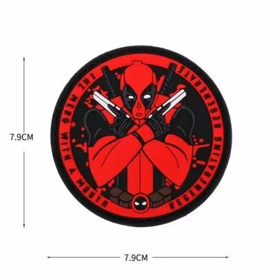 Patch Airsoft velcro LE MEC AVEC UNE BOUCHE Delta Armory