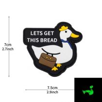 Patch Airsoft velcro phospho LETS GET THIS BREAD Delta Armory
