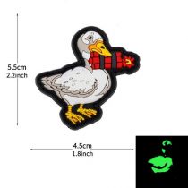 Patch Airsoft velcro phospho QUACK ATTACK TNT Delta Armory