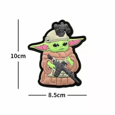 Patch Airsoft velcro TACTICOOL BABY YODA Delta Armory