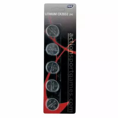PILE LITHIUM CR2032 PAR 5 PIECES
