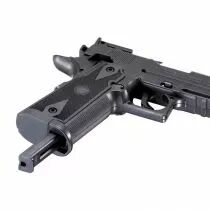 Pistolet Airsoft 1911 CO2 Powerwin 304 WinGun Noir + Bout rouge