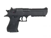 Pistolet Airsoft AEP CM121 type Desert Eagle Ni-Mh culasse métal Noir