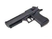 Pistolet Airsoft AEP CM121 type Desert Eagle Ni-Mh culasse métal Noir