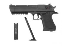 Pistolet Airsoft AEP CM121 type Desert Eagle Ni-Mh culasse métal Noir