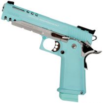 Pistolet Airsoft G&G GPM1911 Macaron Blue Gaz Blowback