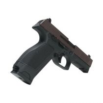 Pistolet Airsoft Kizuna Works MKW Gaz Blowback Cerakote Brown