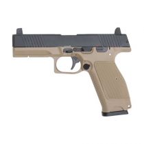 Pistolet Airsoft Kizuna Works MKW Gaz Blowback Dual Tone Noir et Tan