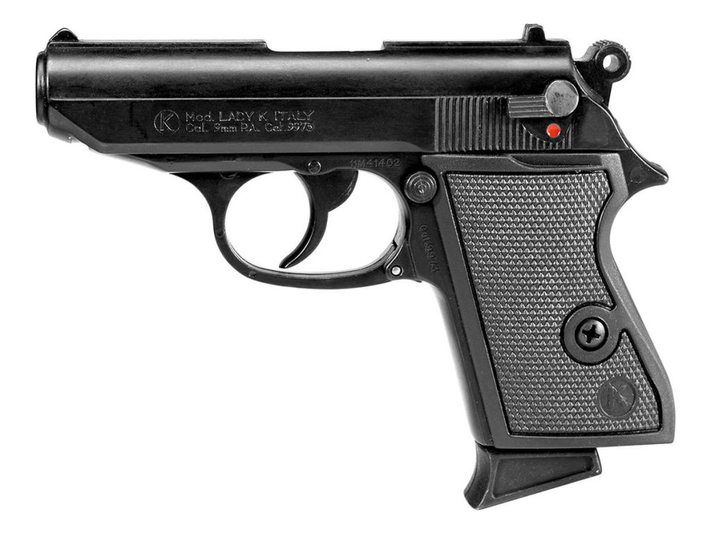 Pistolet d'alarme Kimar Lady K 9mm PAK version 2022 Noir