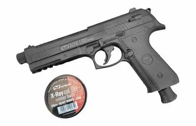 Pistolet de d�fense CO2 LTL Alfa 1 Gen2 Cal.50 18 Joules + 25 projectiles