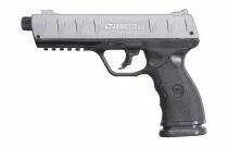 Pistolet de d&eacute;fense CO2 LTL Bravo 1 Gen2 T-Grey culasse m&eacute;tal Cal.50 18J + 50 projectiles