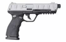 Pistolet de d&eacute;fense CO2 LTL Bravo 1 Gen2 T-Grey culasse m&eacute;tal Cal.50 18J + 50 projectiles