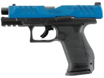 Pistolet de défense Walther PDP Compact 4\'\' T4E Cal.43 Blowback Culasse Bleue