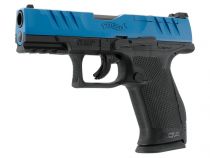 Pistolet de défense Walther PDP Compact 4\'\' T4E Cal.43 Blowback Culasse Bleue